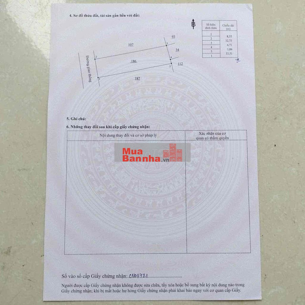 bán nhà đất trảng bom. 283m2. có sẵn 2 căn nhà. sổ riêng thổ cư. chủ b
