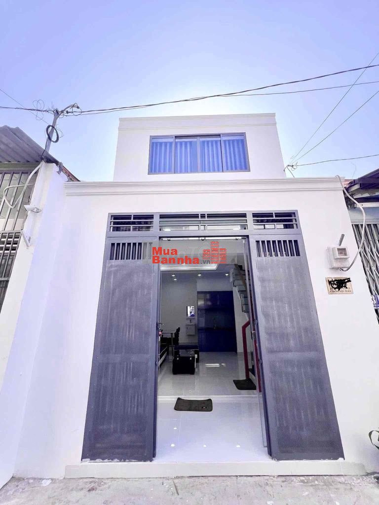 Bán Nhà Vbang Khu Dân Cư 100%..Hẻm/1 TTH13..Q12,Dt:4x8m 1 Lầu 2pn2wv