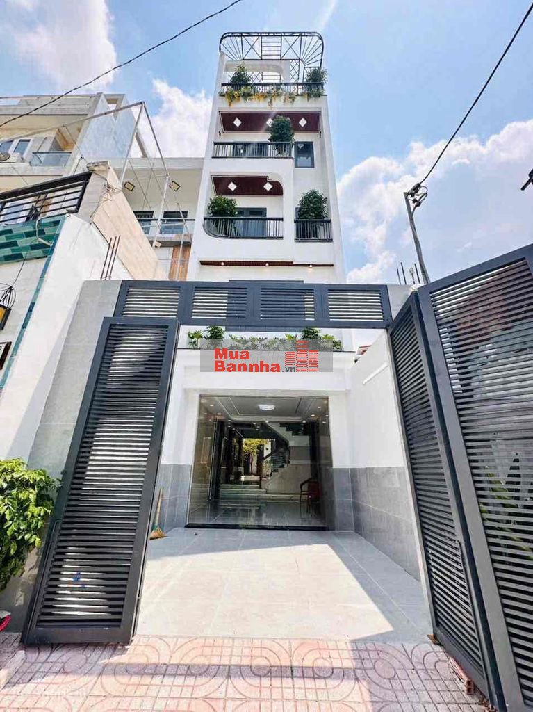 Nhà đậu được 2 xe hơi, kế bên trường CĐĐL, DT:4x20M, Lửng, 3 Lầu, 4PN