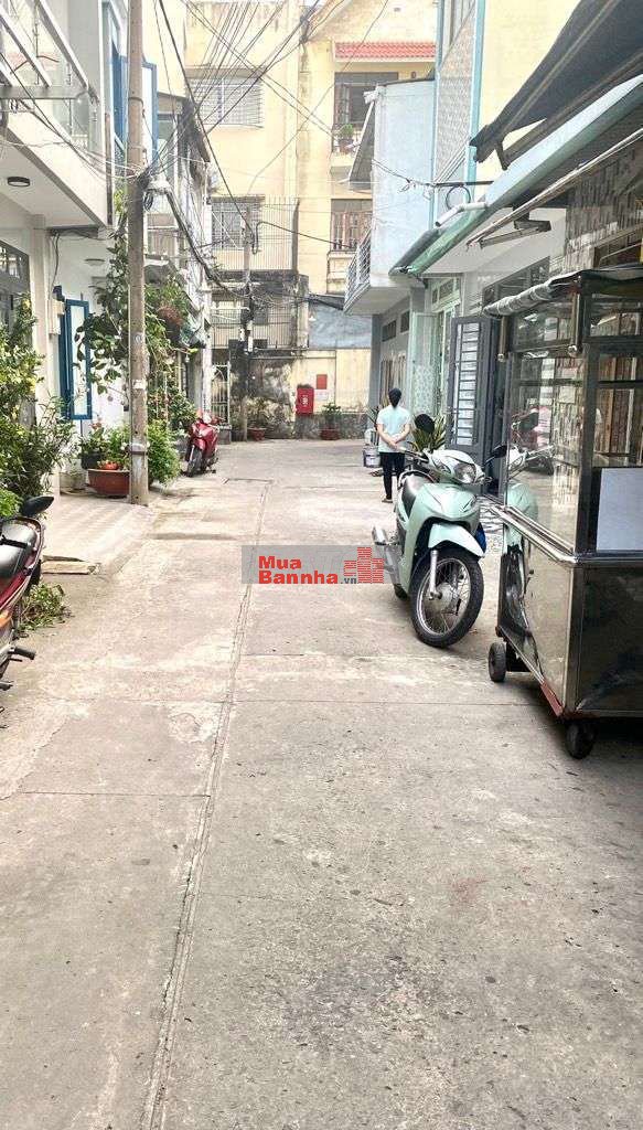 Nhà bán hẻm 5m Bành Văn Trân f7 tân bình - 2 tầng cũ 4x8,5 5,7ti