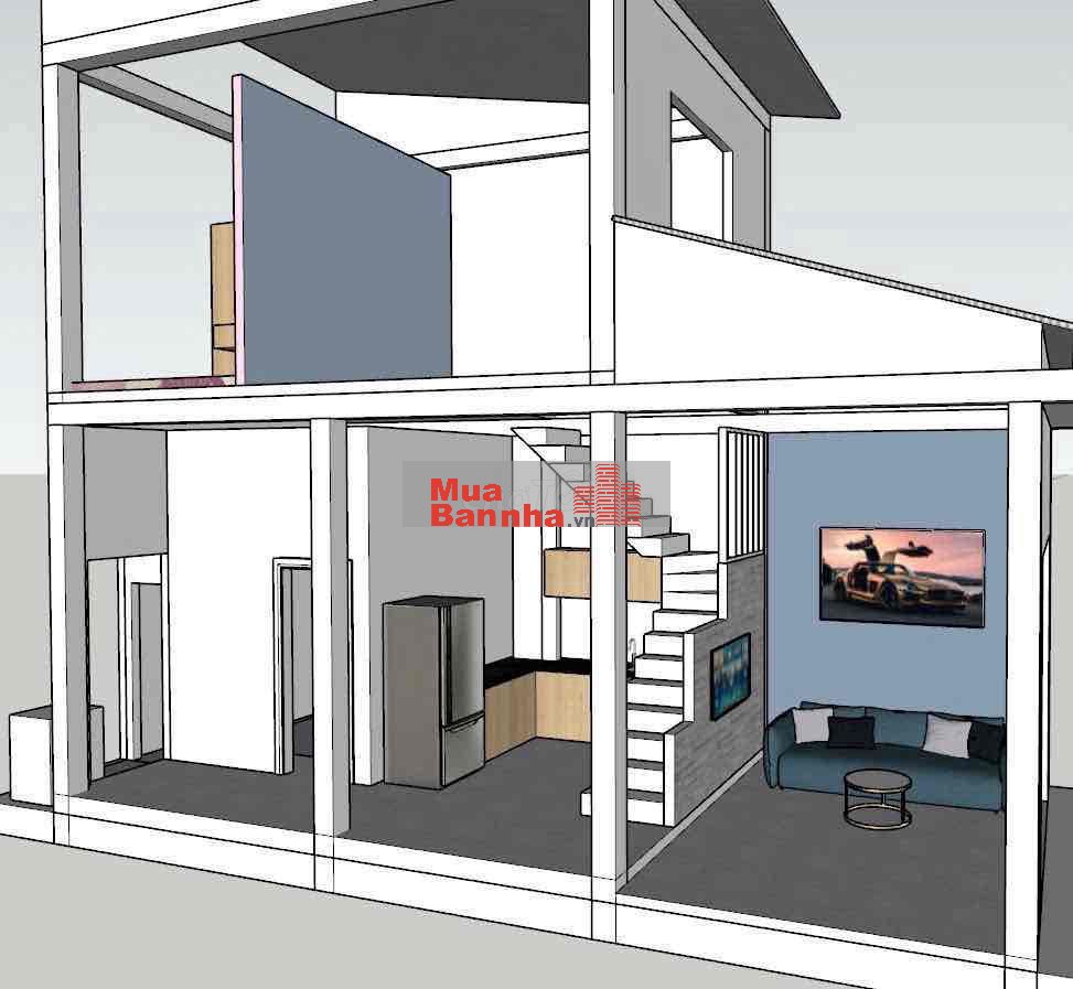 Chính chủ bán căn nhà 50m2 3PN ,1321 Nguyễn Duy Trinh , Long Trường