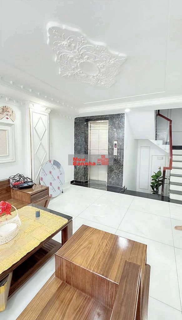 6 Tầng Thang Máy Full Sân Thượng - Xe Hơi