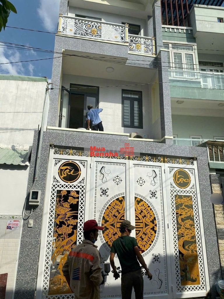 Bán Nhà 1T2L Hẻm Xe Tải 9,2 Tỷ/73,4M2 NGANG 4,1M Nở Hậu Full Nội Thất