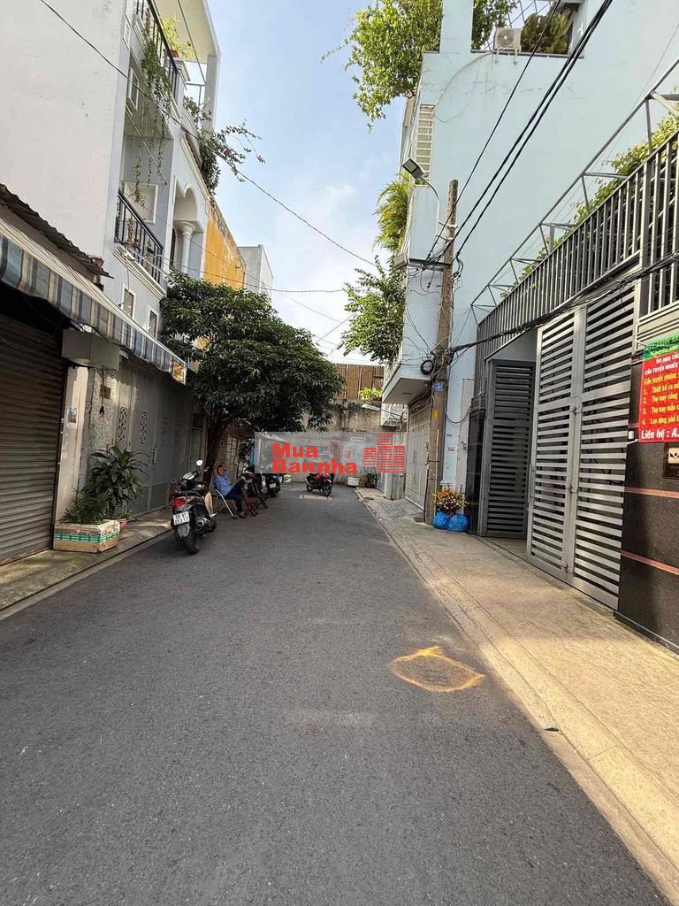 Nhà hẻm xe hơi 6m 4x10.6m 3 tấm giá 6.6 tỷ đừơng Thoại Ngọc Hầu