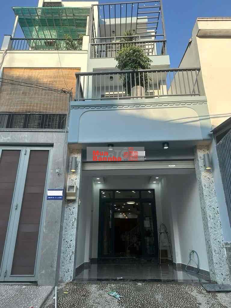 NHÀ MỚI 4 TẦNG PHAN HUY ÍCH - 57m2 - HXT 6M - GARA ÔTÔ - 6,7 TỶ TL