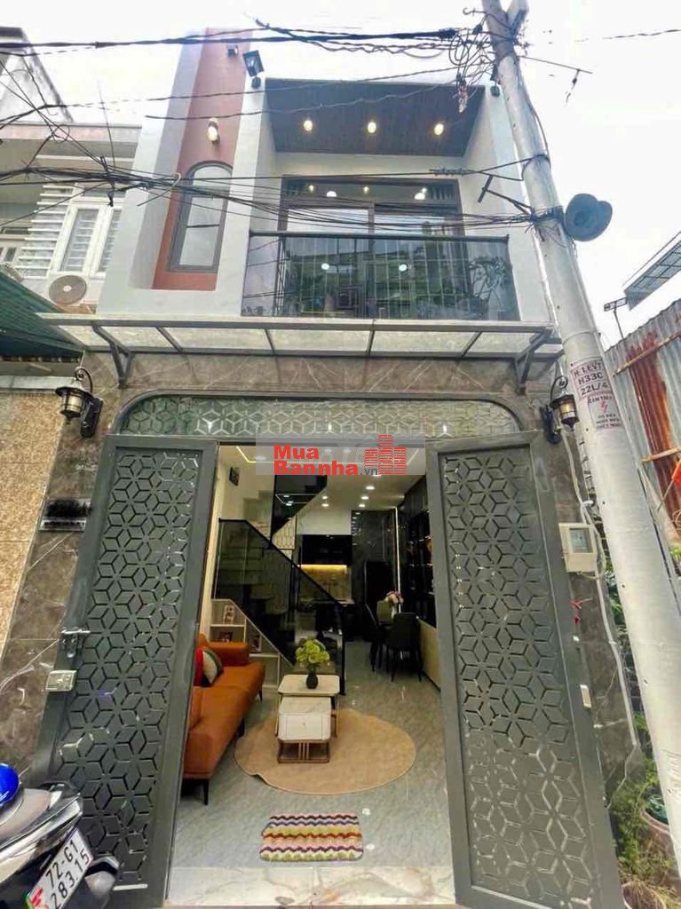 BÁN NHÀ LÊ VĂN THỌ, P11, GV, HCM - CHỢ HẠNH THÔNG TÂY - 4x9 - 4.25 TỶ