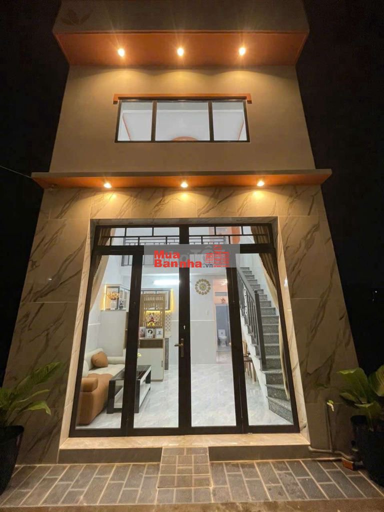 🌈Nhà 1 Trệt 1 Lửng Mới Hoàn Thiện Ngay Vòng Xoay Tân Kim SHR