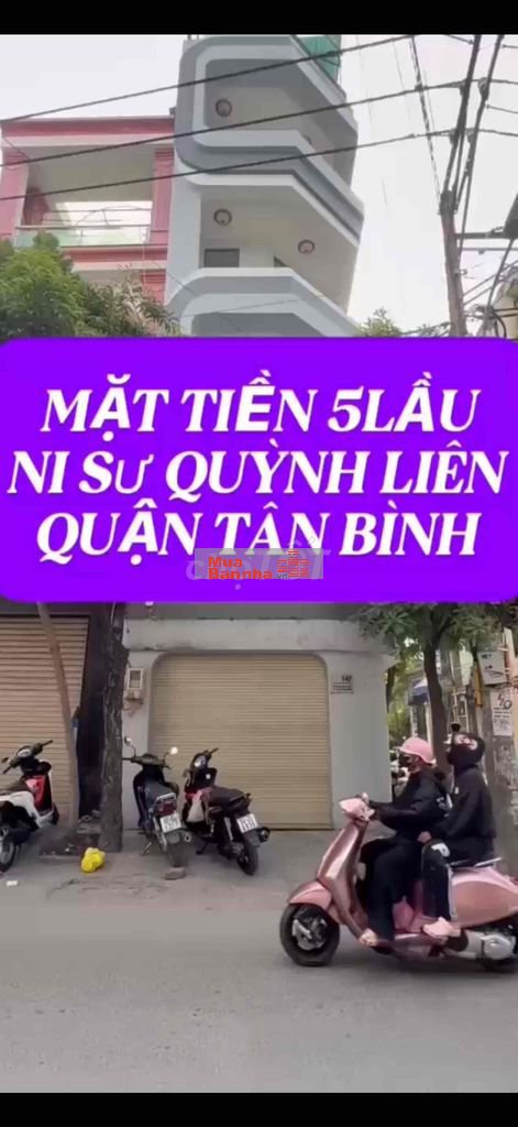 🌈 NHÀ 5LẦU MT NI SƯ QUỲNH LIÊN , P10 , QUẬN - TB