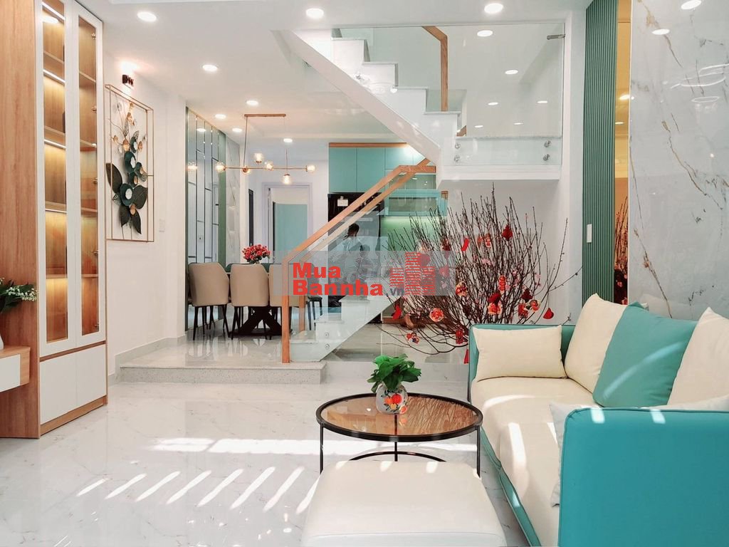 NHÀ 55m2, ngang 4m, SỔ NỞ HẬU- HẺM OTO THÔNG Thích Quảng Đức.