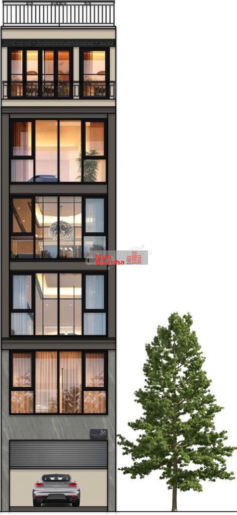 Bán nhà 7T mặt đường thang máy kinh doanh đỉnh cao