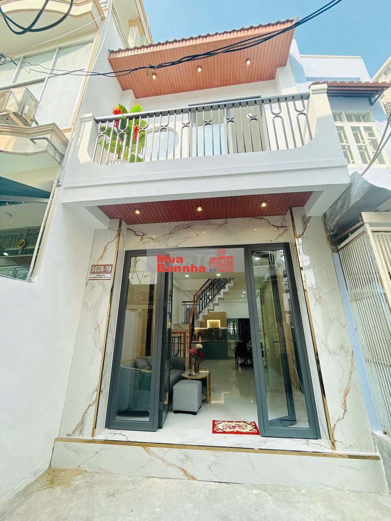 🇻🇳 Bán Nhà Mới Xây 1 Lầu Đường Hưng Phú P9.Q8