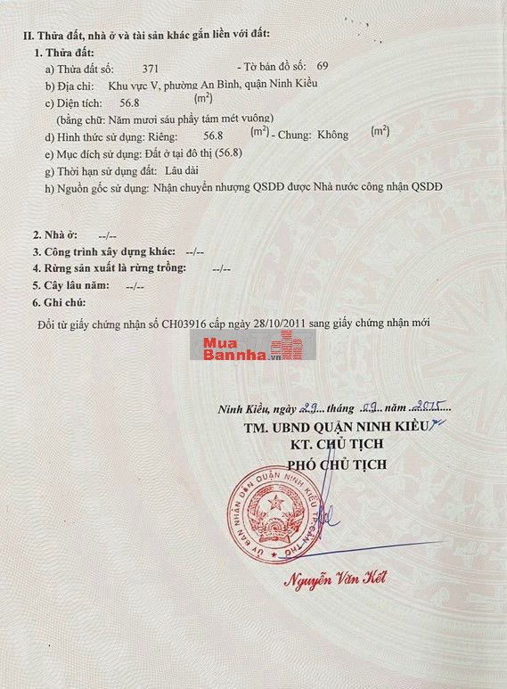 Bán nhà Q.Ninh Kiều 4x 14m Chính chủ