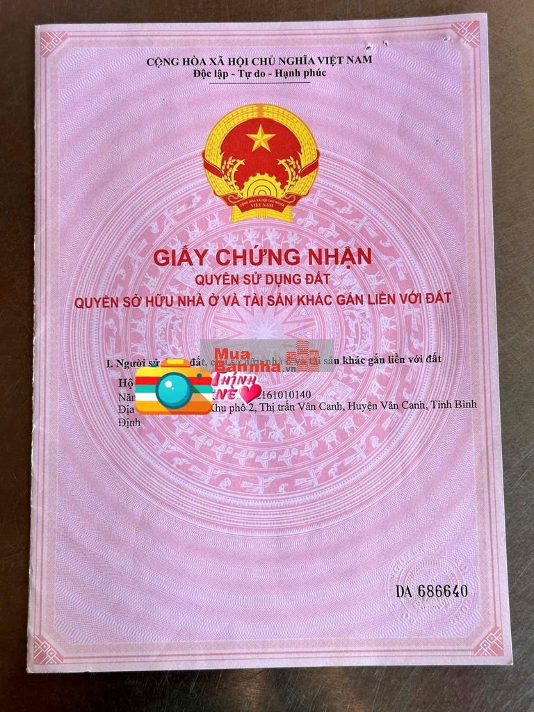 Nhà mặt tiền 12x50 giá tốt tại Vân Canh