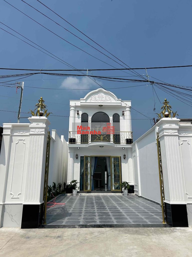 bán villa lầu hồ bơi 6x32, bvxd , bao hoàn công