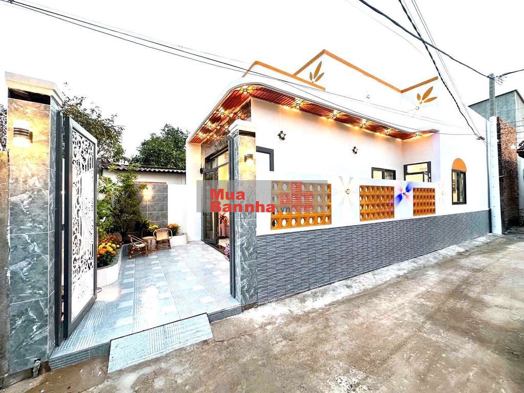 🌈Nhà Cấp 4 Thiết Kế Hiện Đại Ngay Ngã 3 Tân Kim Full Nội Thất SHR