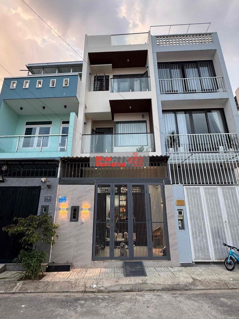 nhà hẻm xe hơi trên trục đường ngô chí quốc . kcx linh trung 2