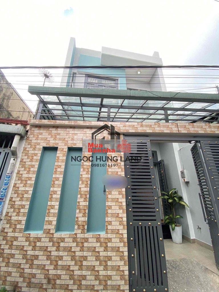 Nhà 1/ Ngang 5m x 15m Đúc 1 Trệt 1 Lầu Mái BTCT giáp Gò Váp