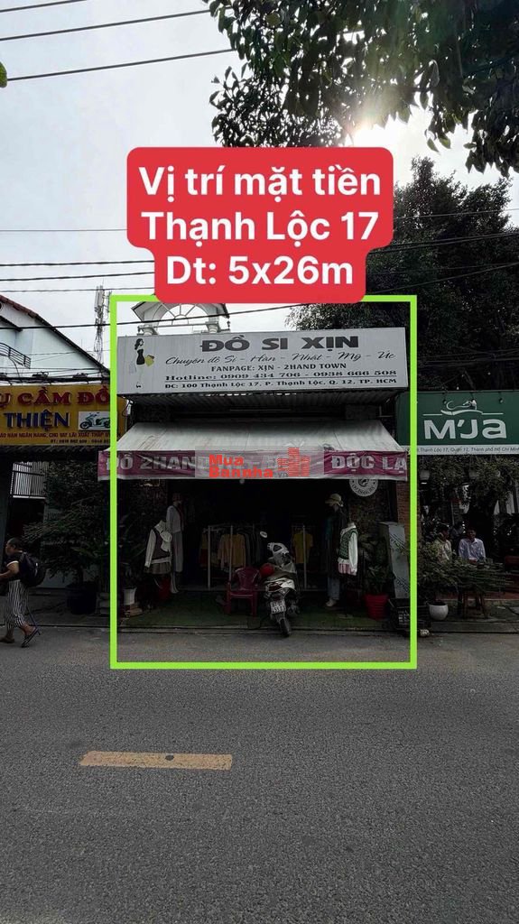 nhà mặt tiền lớn, gần ngã tư Ga Q.12