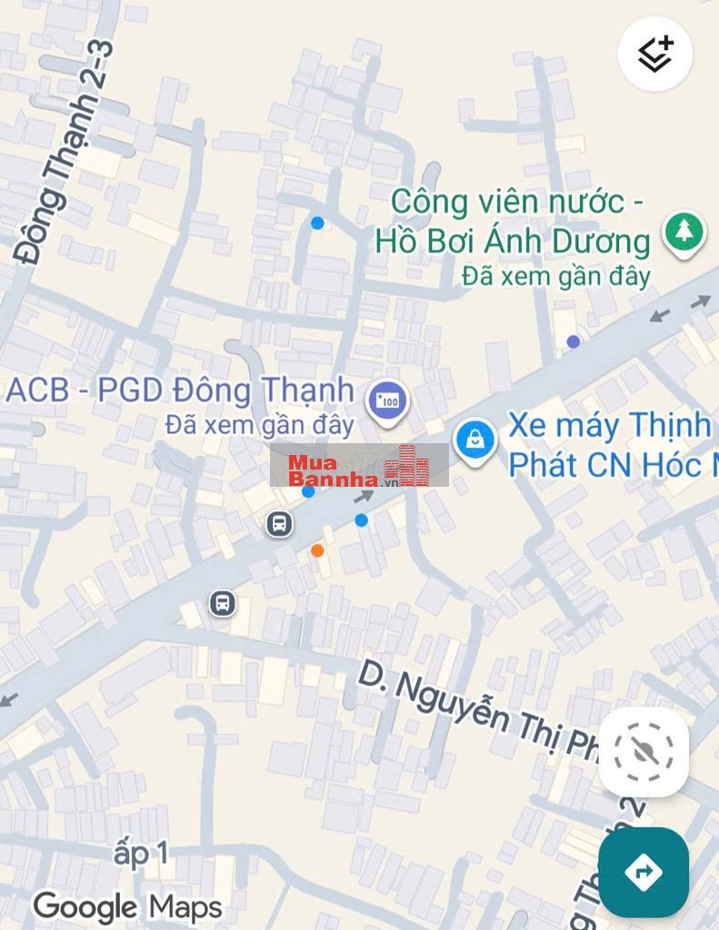 Bán nhà mặt tiền Đặng Thúc Vịnh, diện tích đất 281 m2.