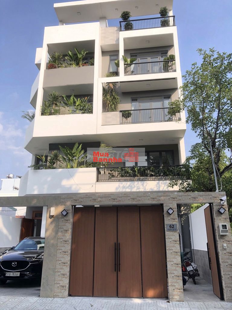 Nhà mới 4 lầu mặt tiền kinh doanh Thạnh Lộc 15 ngay trung tâm Quận 12