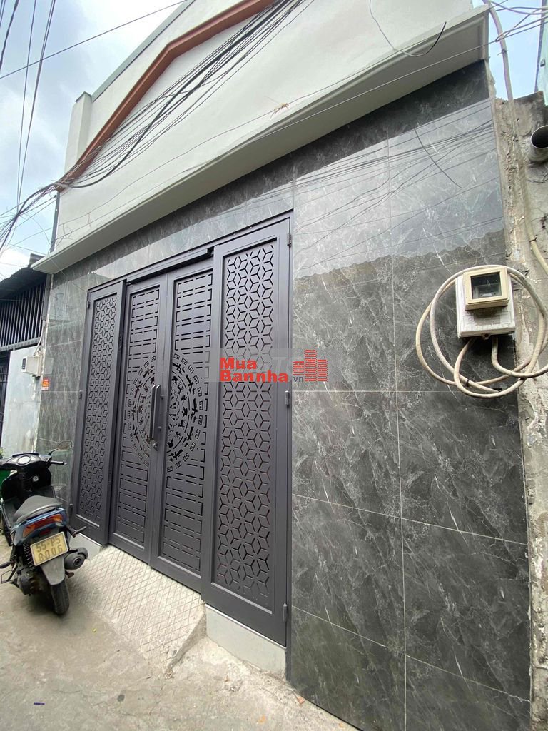 NHÀ MỚI NGANG 5M THỚI TAM THÔN-HỐC MÔN-GẦN SVĐ THỚI TỨ-55M2-SHR-3.1TỶ