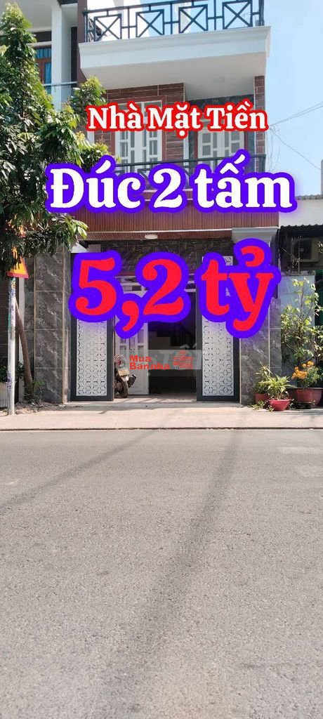 BÁN NHÀ MẶT TIỀN 4M X 22M ẤP 5 XÃ BÀ ĐIỂM MỚI