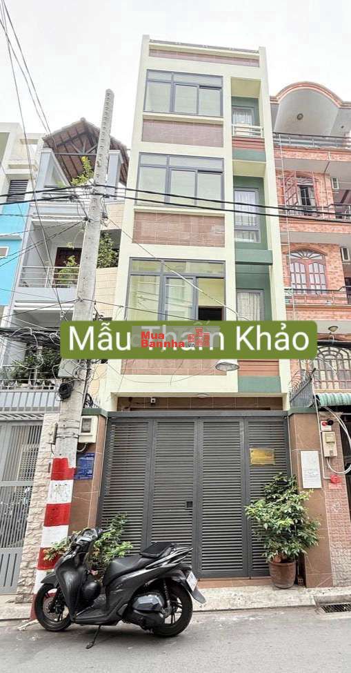 Bán Nhà, P5, HoàngSa,Tân Bình, hẻm xe hơi, 4.3 x 15.2m, giá 8.8Tỷ TLCC