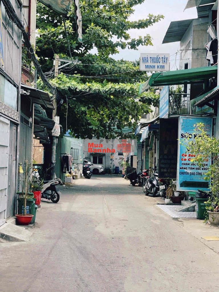 BÁN MẶT TIỀN KINH DOANH KHU VIP GÒ XOÀI - NHÀ XÂY MỚI ĐẸP - ĐƯỜNG NHỰA