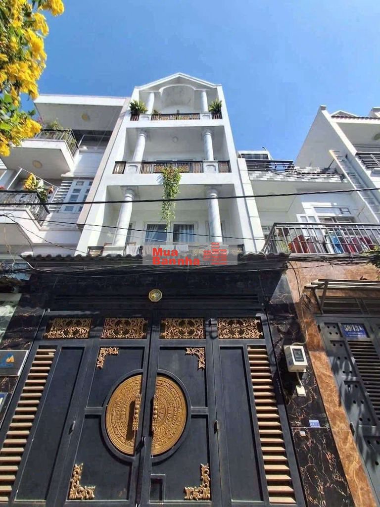 Bán nhà 4x13m đúc 1trệt 3 lầu, đường 4m Sát Mầm non Sơn Ca 5, TCH10