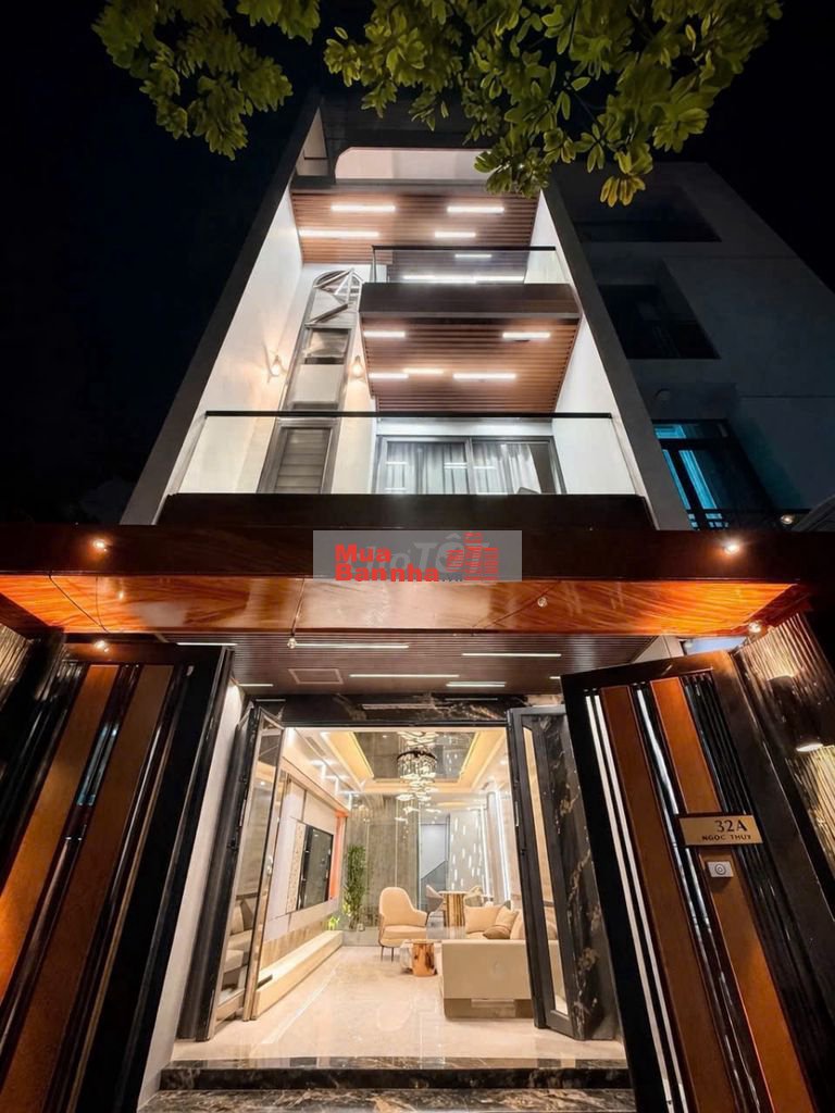 THANG MÁY – Ô TÔ ĐỖ CỬA – FULL NỘI THẤT – NGỌC THỤY 80m² – 17.9 TỶ