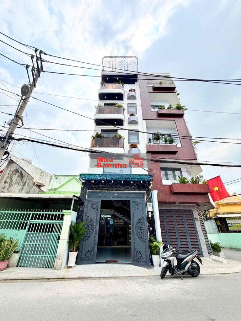 Nhà Mặt Tiền Xây Mới 5Tầng - Có Thang Máy 450KG - Full Nội Thất CaoCap