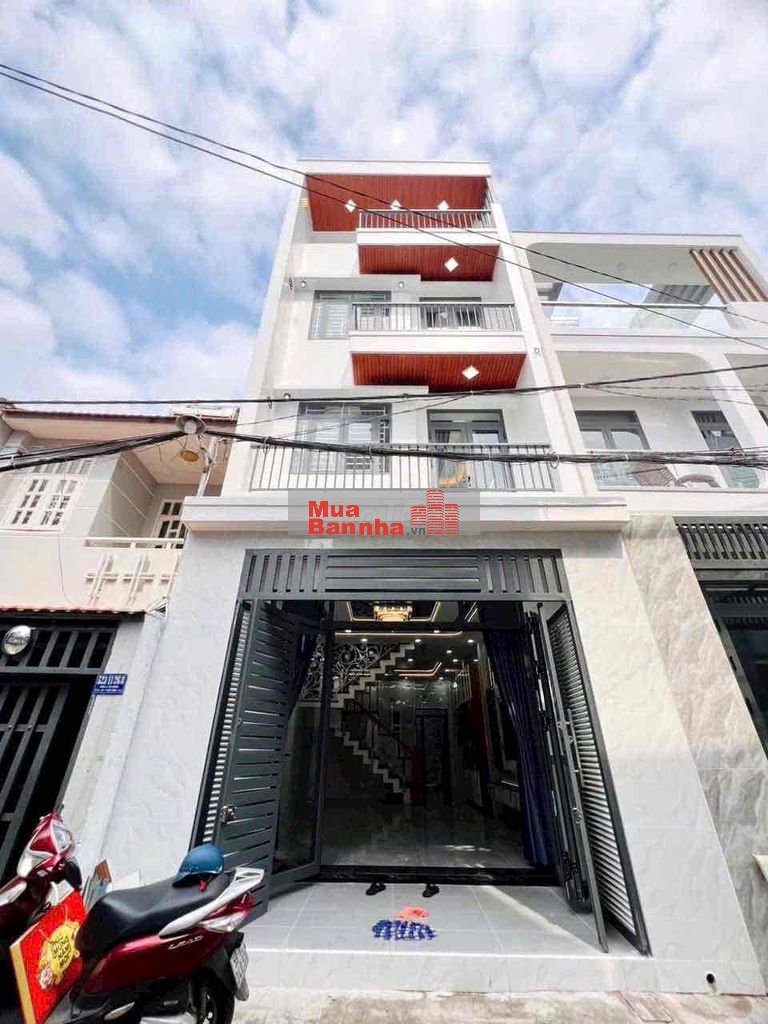 Nhà Phố Mới Xây - Hẻm 6m Xe Hơi - Sát Đường Lê Văn Khương - Gần Gò Vâp