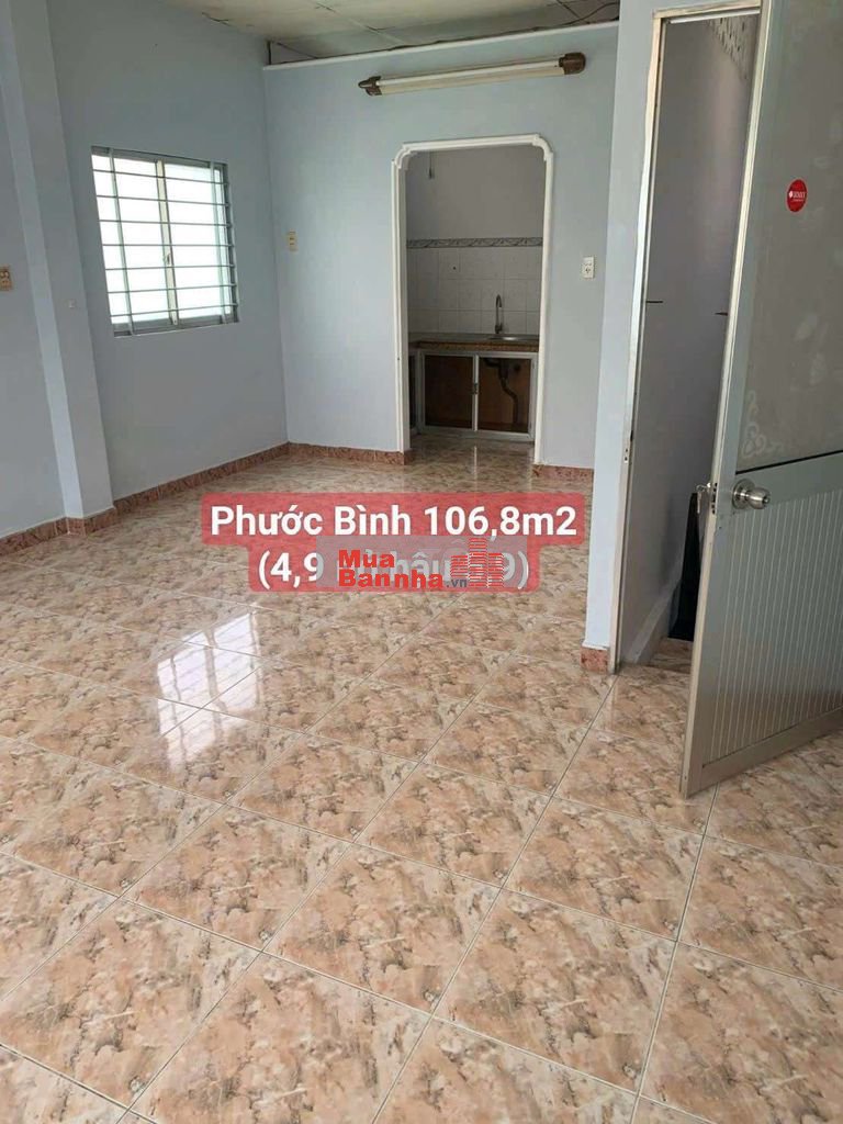 💎 (9,5 tỷ) HIẾM!! Nhà cấp 4 PHƯỚC BÌNH 106,8m2 (4,9 hậu 5,9), 3pn-2wc
