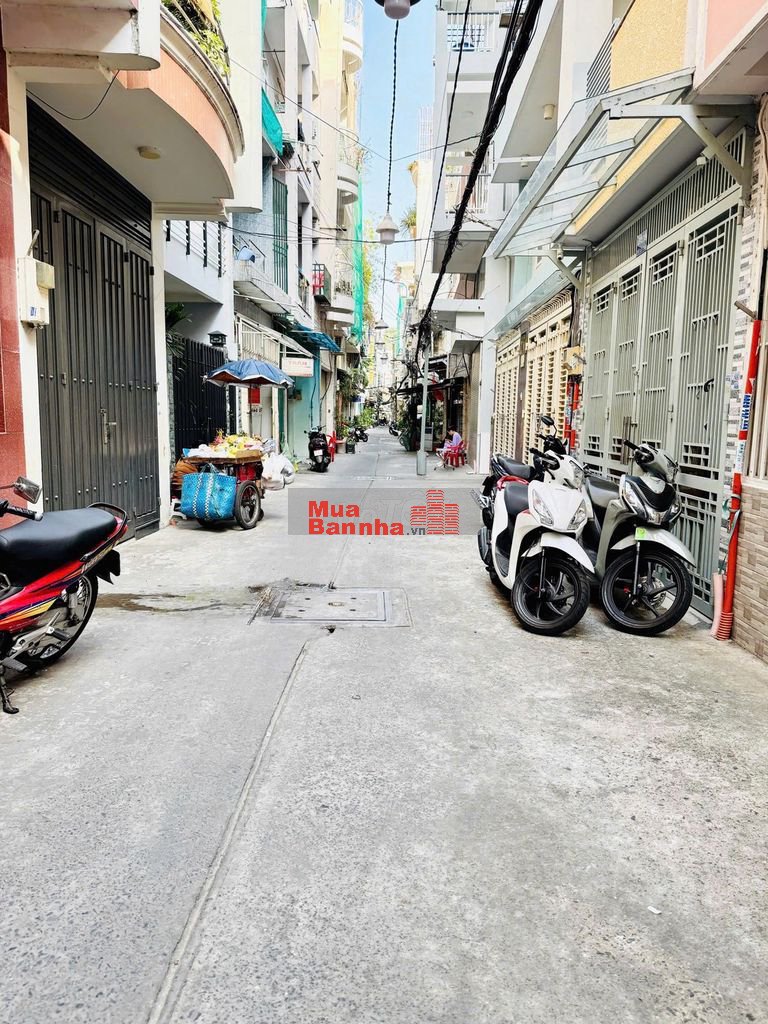 Hẻm 4m thông nhà sát MT Võ Văn Tần Q3-dt:3,5x10m-3tầng3pn-giá 7,6tỷ TL