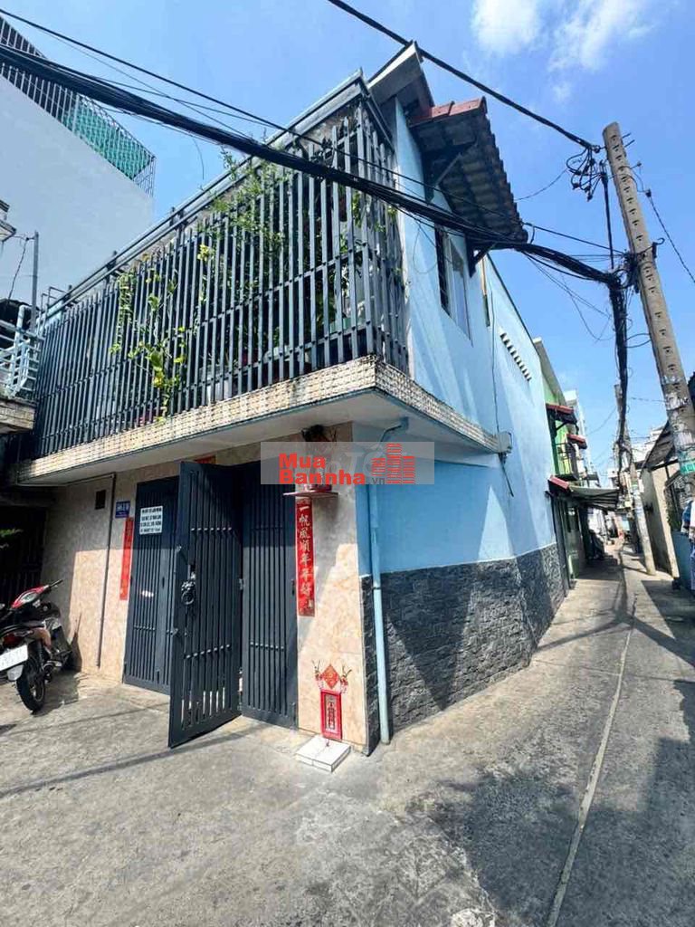 NGANG HIẾM 5M5 - GIÁP Q6 - 2 TẦNG - GẦN MẶT TIỀN