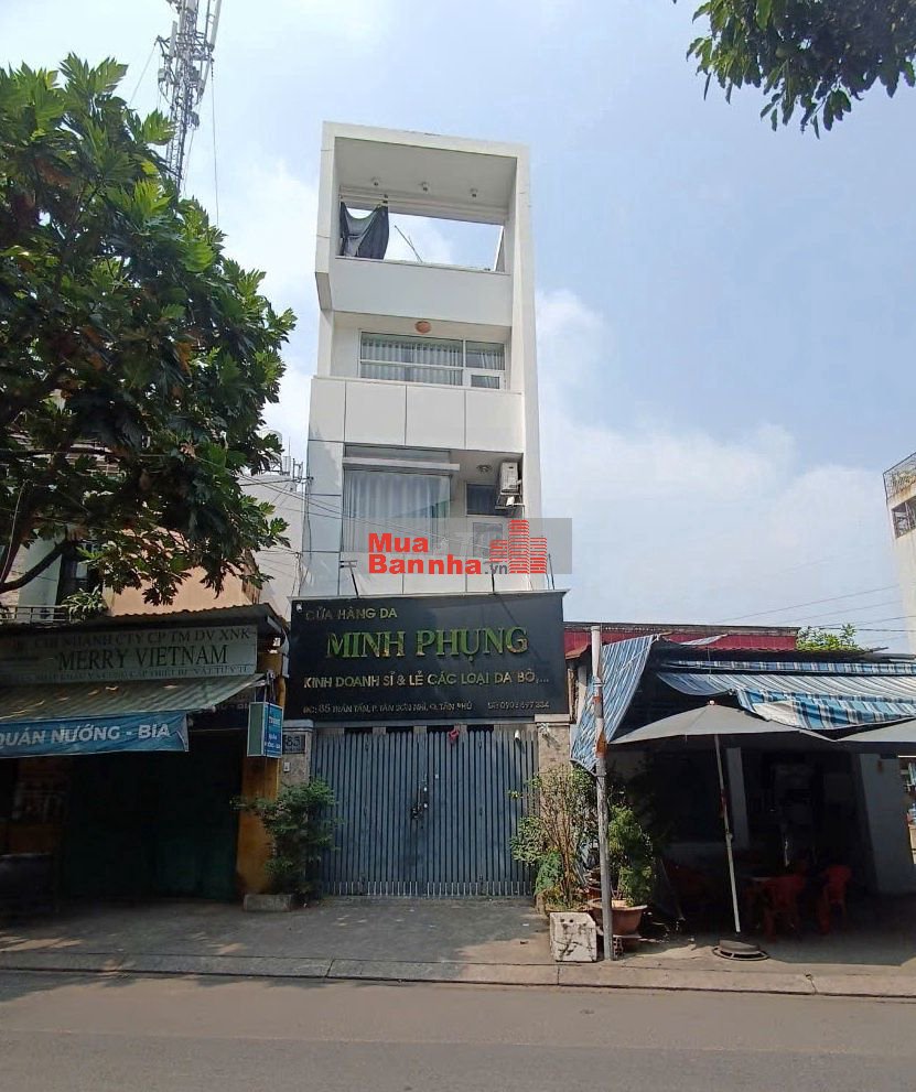 MTKD TRẦN TẤN ngay ÂU CƠ. DT: 4x18m. 4 tấm. Giá nhỉnh 10 tỷ