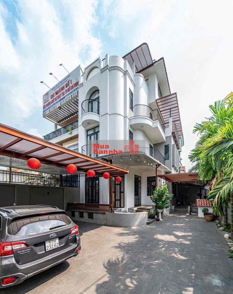 Bán Biệt Thự Vườn Góc 2 Mặt Tiền Khu Bên Sông P. HBC Tp Thủ Đức Tp HCM