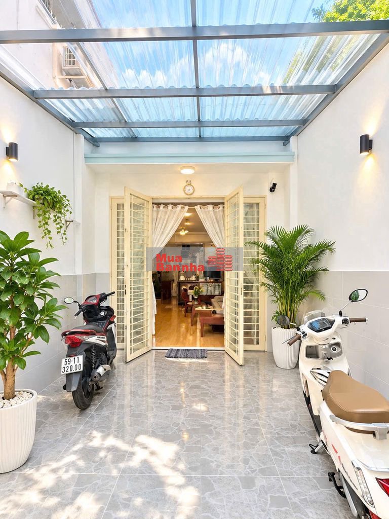 Ngộp( Hiếm) hẻm thông ô tô Khu Bàu cát, 55m2, 6,6 tỷ TL