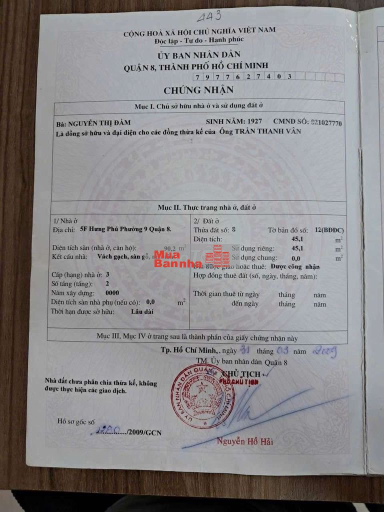 Nhà mặt tiền nội bộ Hưng Phú