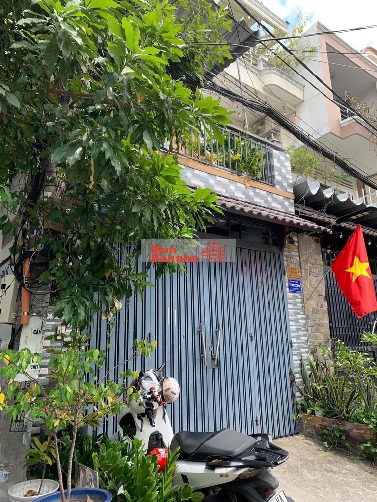 Nhà 24m mặt tiền kinh doanh tốt 2 mặt tiền hẽm lớn giá rẽ 2 lầu 1 trệt