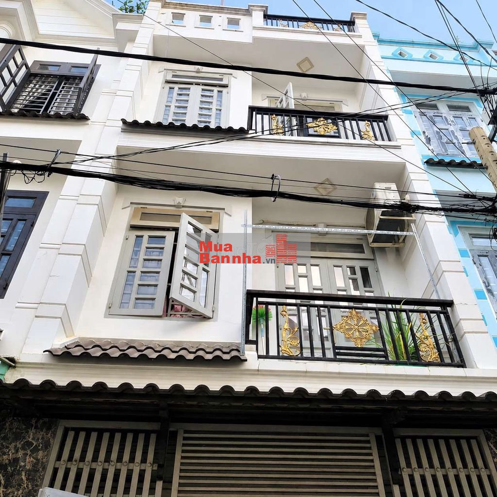 Bán nhà 4,3x12m đúc 3 lầu hẻm 5m xe hơi 1/ Tân chánh hiệp 08