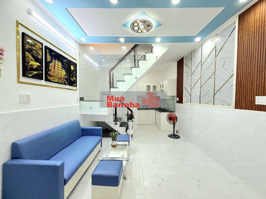 nhà sổ hồng 3.4x7m 1 lầu 2pn Huỳnh Tấn Phát 1 tỷ 450 tr