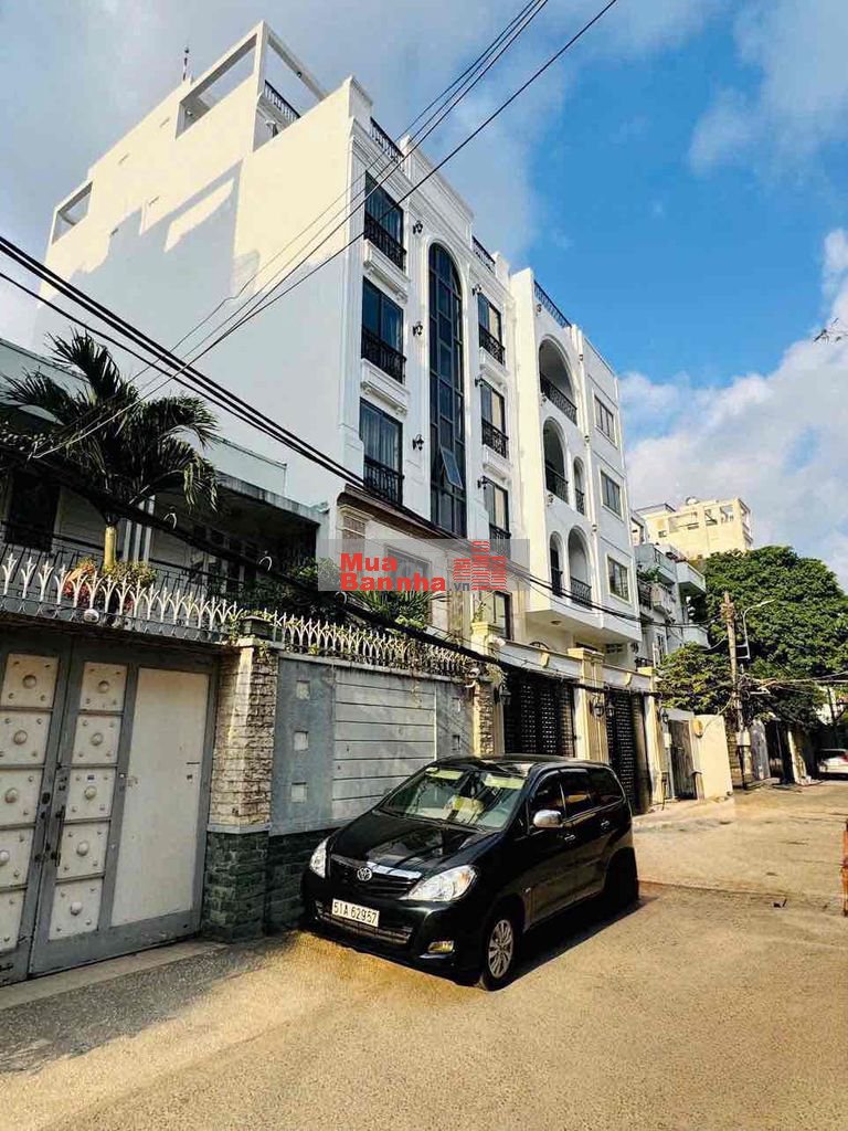 Bán toà nhà CHDV xây mới 100% 199/57A1 Lê Quang Định, P.gia định 8x21