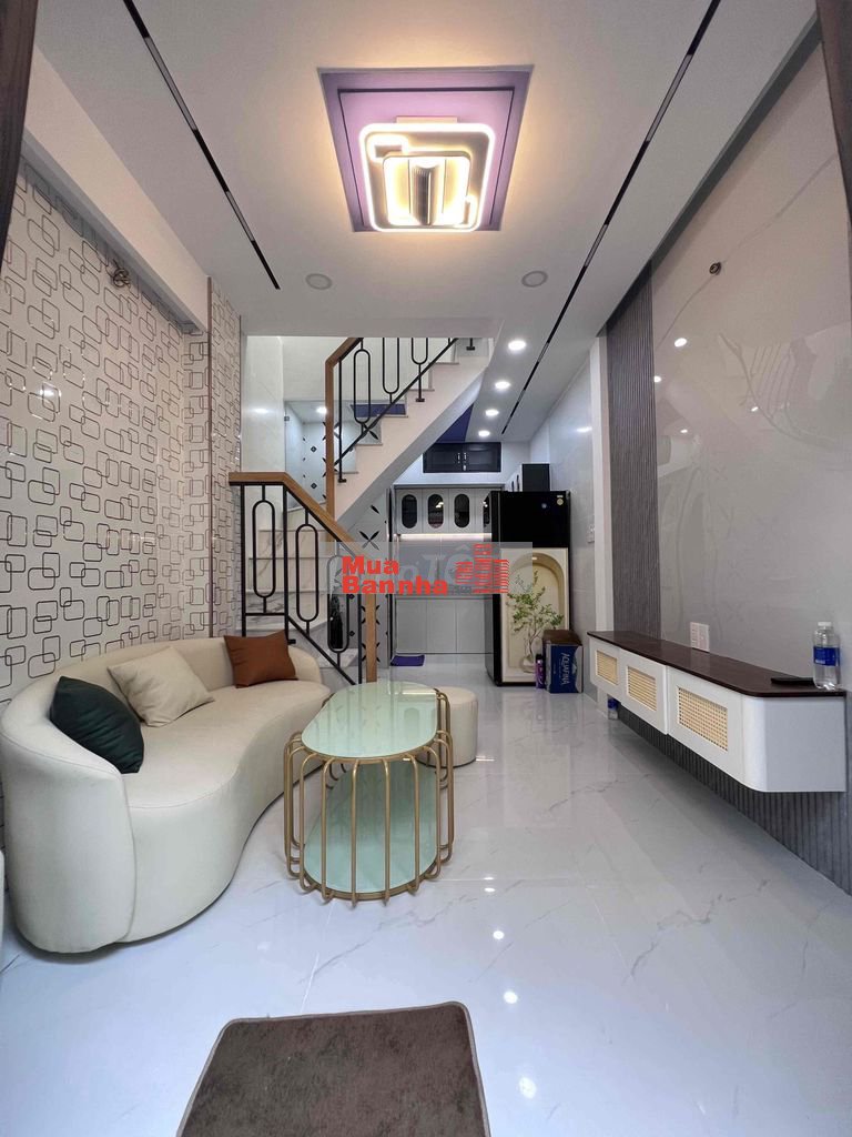 Nhà An Hội Đông gần Phan Tây Hồ - 36m2 SD 2PN - Hẻm 3m - Ở ngay