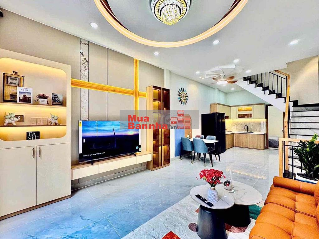 XE HƠI TẬN NHÀ - BÙI ĐUNHF TUÝ - BÌNH THẠNH -45 m2- 3Tầng -4pn - 7,59
