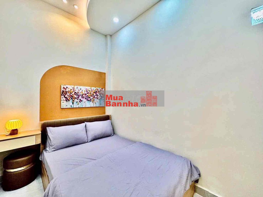 XE HƠI TẬN NHÀ - BÙI ĐUNHF TUÝ - BÌNH THẠNH -45 m2- 3Tầng -4pn - 7,59