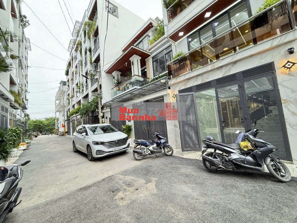 Nhỉnh 5 tỷ Xíu Nhà Phố 4 Tầng Hẻm nhựa 7M Đường Thạnh Xuân 25