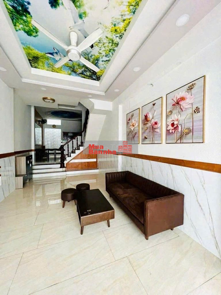 BÁN GẤP GIẢM 500TR, NGAY CITY LAND, 1 SẸC, 4X12, 3 LẦU, 4.95T