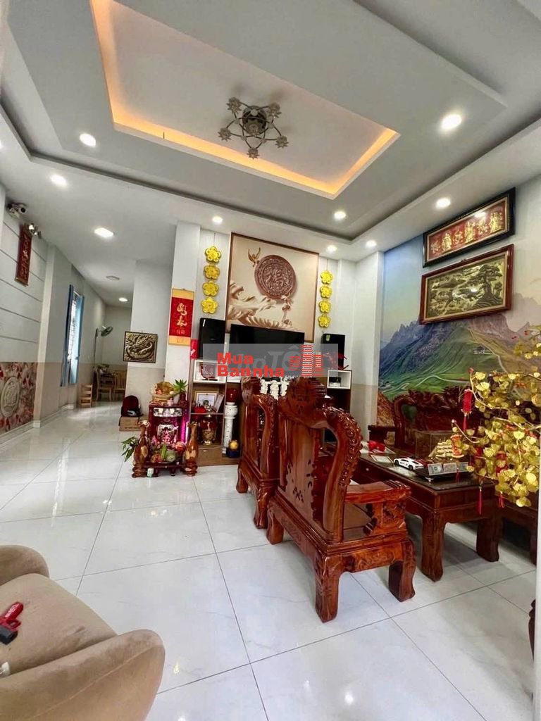 Bán nhà hẻm xe hơi gần cv Làng Hoa Nguyễn Văn Khối Gò Vấp, 60M2, 5.99t