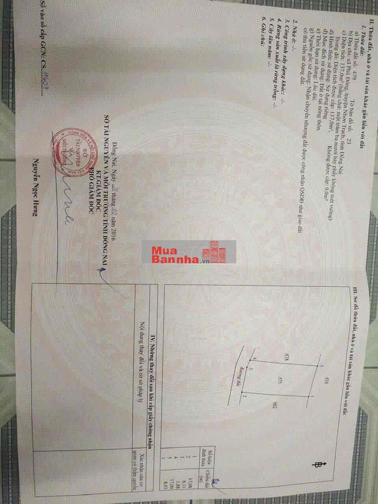 🏡 CHÍNH CHỦ BÁN NHÀ ĐẸP 137M2 FULL THỔ CƯ HÙNG VƯƠNG, ĐẠI PHƯỚC - 4,29